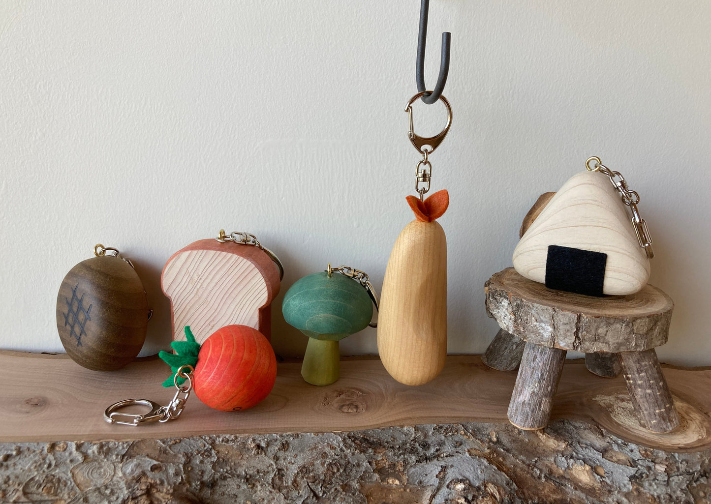 きのこ キーホルダー